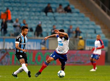 Bahia arranca empate com o GrÃªmio no 1Âº jogo das quartas da Copa do Brasil