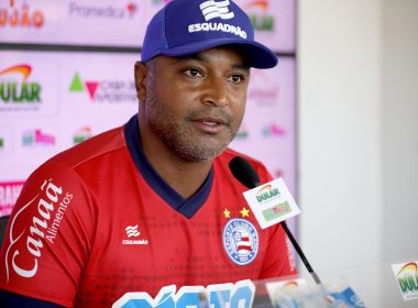 'Talvez nos permitisse um resultado melhor', diz Roger sobre 2Âº tempo do Bahia
