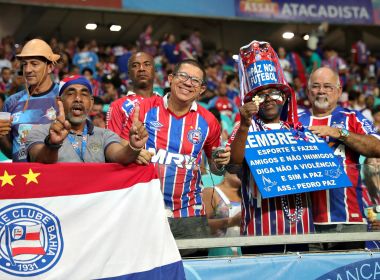 Bahia decide antecipar vendas para o jogo contra o Grêmio na Fonte Nova