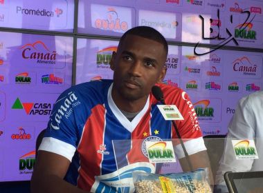 Em apresentação, Marllon se diz pronto para estrear contra o Santos