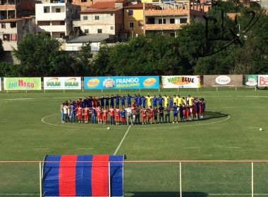 Antes de treino, Bahia faz minuto de silêncio para homenagear Seu Adherbal
