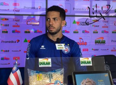 Flávio espera corresponder diante do Flamengo para se fixar entre titulares no Bahia