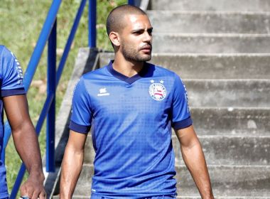 Em fim de contrato, Clayton não treina e deve deixar o Bahia nos próximos dias