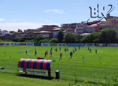 Com poupados, Bahia continua preparação para enfrentar o Palmeiras