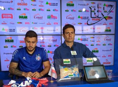 Apresentado, João Pedro explica opção pelo Bahia: 'Tive a porta aberta aqui'