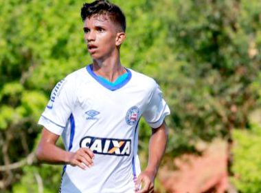 Kauã David, do Bahia, é convocado mais uma vez para a Seleção Brasileira sub-15