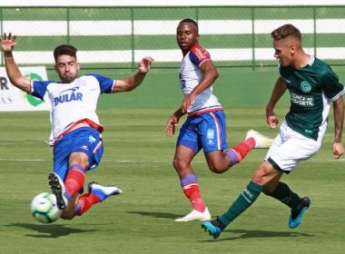 Transição do Bahia leva 3 a 0 do Goiás em jogo fora de casa