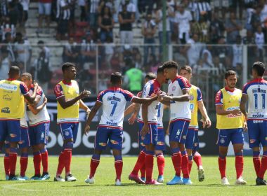 Bahia chega ao seu quarto jogo às 11h no Brasileirão; clube é o que mais atuou na manhã