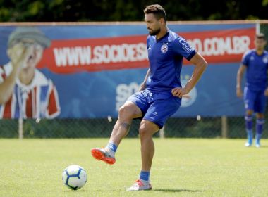 Bahia trabalha transição e ataque contra defesa em treino no Fazendão