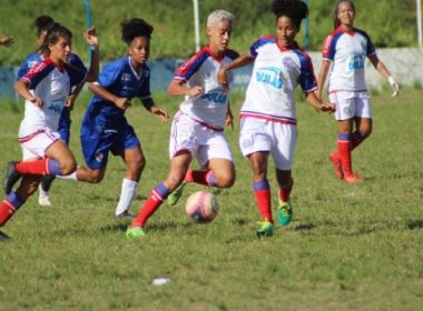 Com três gols de Gadú, Bahia estreia com triunfo no Baianão Feminino