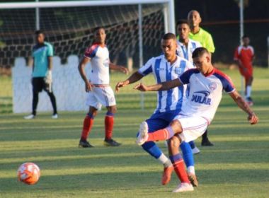 Bahia e Vitória seguem sem vencer na Copa Baiana de Aspirantes
