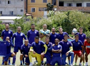 Com treino técnico e tático, Bahia finaliza preparação para enfrentar o Santos