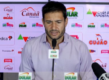 Diego Cerri reconhece mau momento do Bahia: 'Parece que chegou um peso'