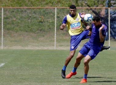 Com treino tático, Bahia finaliza preparação para enfrentar o Flamengo