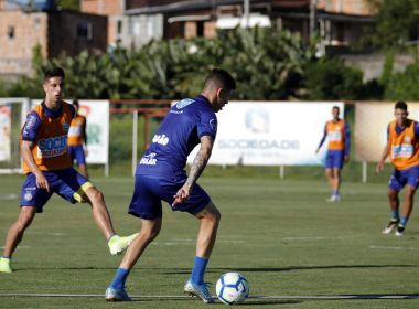 Ainda sem Marco Antônio, Bahia faz treino fechado no Fazendão