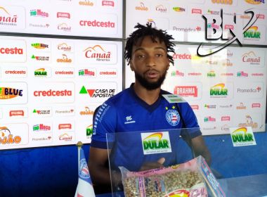 Gustavo cita 'grande responsabilidade' de jogar o Baianão: 'Bahia é Bahia'