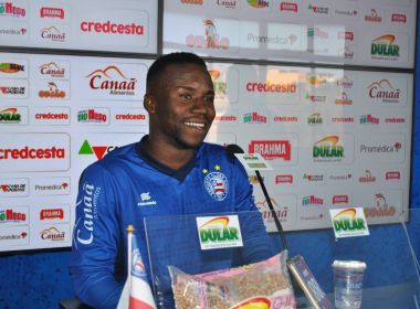 Buiú comenta preparação para o Baianão e destaca 'sonho de criança' em jogar pelo Bahia