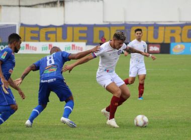 De virada, Bahia vence o Jacobina e assume liderança do Baianão