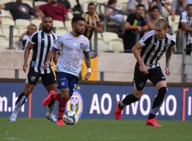 Bahia vira o jogo, mas cede empate para o Ceará pela Copa do Nordeste
