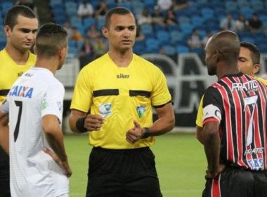 Árbitro do RN apita partida do Nordestão entre CSA e Bahia