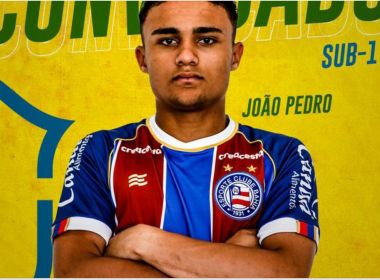 Atacante do Bahia é convocado para treinos com a Seleção Brasileira sub-17