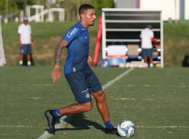 Roger começa a trabalhar tática do Bahia para jogo contra o Confiança