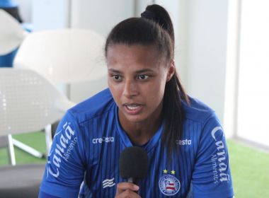 Zagueira do Bahia fala sobre busca por acesso: 'Nosso grande objetivo'