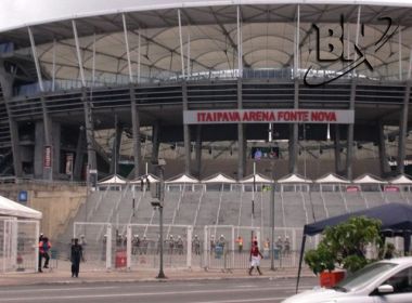 Bahia promete cobrar providências por transtornos na Arena Fonte Nova