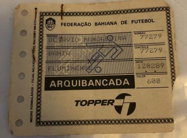 Preço popular: Ingresso para semifinal de 88 entre Bahia e Fluminense custou R$ 5