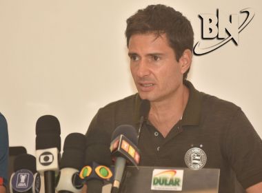 Manutenção do emprego de funcionários preocupa o Bahia, diz Diego Cerri