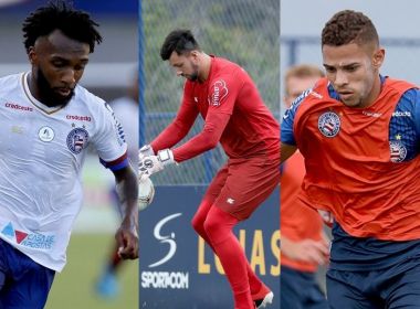 Bahia confirma renovações de contrato com Edson, Gustavo e Mateus Claus