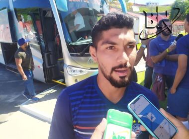 Yuri se despede e agradece ao Bahia: 'Saio pela porta da frente'