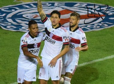 Chuva de gols: Bahia leva cinco do Flamengo e chega ao 4º jogo sem vencer