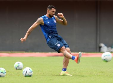 Gilberto completa 100 jogos pelo Bahia contra o Internacional