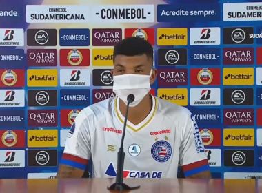 Juninho quer Bahia impondo o jogo para virar placar agregado contra o Melgar