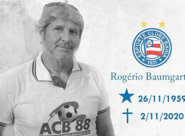 Morre Rogério Baumgarten, goleiro campeão brasileiro de 88 com o Bahia