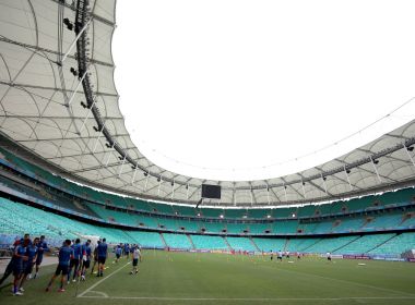Na Arena Fonte Nova, Bahia finaliza preparação para enfrentar o Melgar