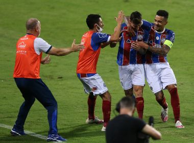 Com gols de Élber e Zeca, Bahia vira sobre o Coritiba e quebra tabu no Couto Pereira