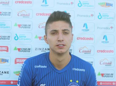 Ramírez lamenta chances de gol perdidas pelo Bahia e valoriza elogio de Mano Menezes