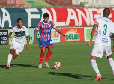 Fluminense de Feira e Bahia empatam no Joia da Princesa pelo Campeonato Baiano