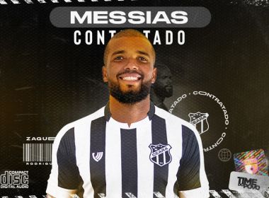 Ceará vence concorrência do Bahia e oficializa a contratação de Messias