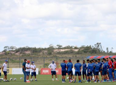 Bahia volta aos treinos de olho no jogo contra o Altos