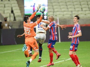 'Realização de um sonho', diz Matheus Teixeira após defender dois pênaltis para o Bahia