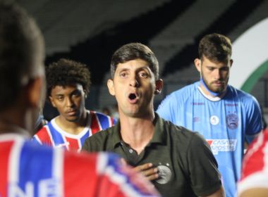 Eduardo Guadagnucci deve comandar o Bahia na estreia do Brasileiro de Aspirantes