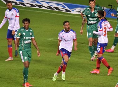 Bahia joga mal, passa sufoco, mas supera o Juventude em Pituaçu