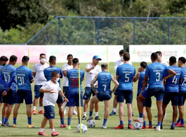 Com mais um tático, Bahia faz último treino antes de viajar para Porto Alegre