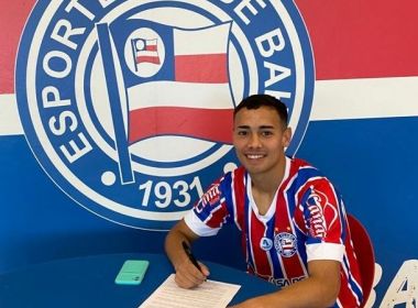 Bahia acerta contratação do atacante Thayllon para o time sub-20