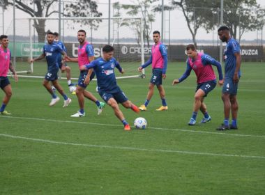 No CT do Inter, Bahia finaliza preparação para enfrentar o Grêmio