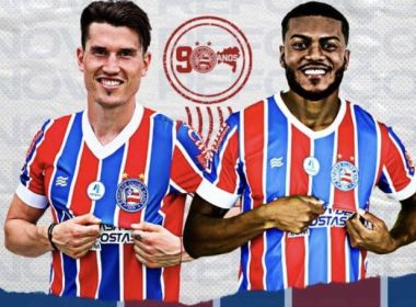 Bahia anuncia contratações de Eugenio Isnaldo e Marcelo Cirino
