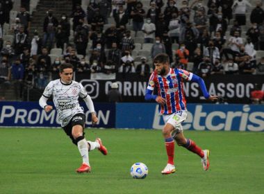 Bahia perde de virada para o Corinthians e segue em situação complicada no Brasileiro